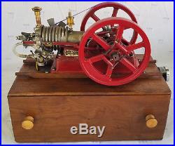 Vintage Scale Model of United Air-Cooled Hit Miss Gas Engine, circa 1970