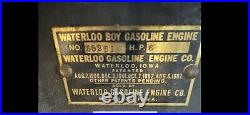 Vintage Waterloo Boy Gasoline Engine 6HP Will Run