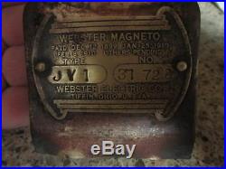 Vintage Webster Magneto Type JY 1 Hit & Miss Engine Part PODLESAK