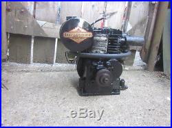 Vintage briggs & stratton NP whirl wind reel mower gas engine old hit n miss