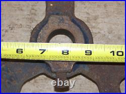 Vintage steampunk Line Shaft Hit-Miss Gas Engine Flat Belt Pulley 16 x 2-1/2
