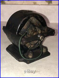 Voltamp Small Electric Bipolar Vintage Antique Open Frame Motor
