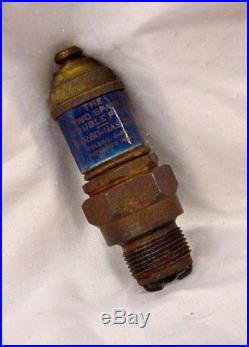 Vtg Antique Carbo Gas Two Spark Double Plug Toledo OH Hit Miss Tractor Engine