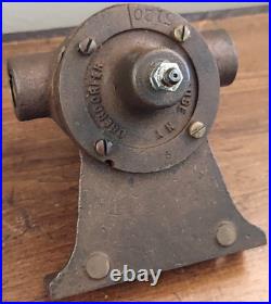 Vtg OBERDORFER Brass Body Pump Hit and Miss Old Gas Engine 5120 5147 Syracuse NY