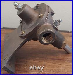 Vtg OBERDORFER Brass Body Pump Hit and Miss Old Gas Engine 5120 5147 Syracuse NY