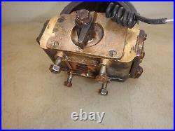 WEBSTER K BRASS BODY MAGNETO Hit and Miss GAS ENGINE Old MAG HOT HOT NICE
