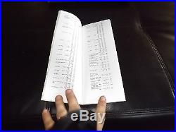 WENDEL'S NOTEBOOK SERIAL NUMBER LIST Hit & Miss Stationary Engines & TRACTORS