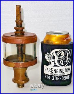 WH WILKINSON Brass Cylinder OILER Hit Miss Engine Antique Steampunk