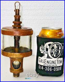 WH WILKINSON Brass Cylinder OILER Hit Miss Engine Antique Steampunk