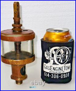 WH WILKINSON Brass Cylinder OILER Hit Miss Engine Antique Steampunk