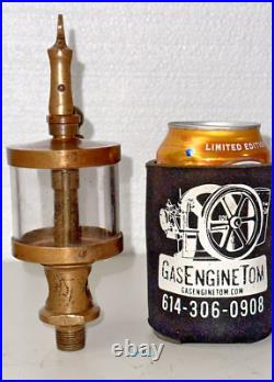 WH WILKINSON XW1 Brass OILER Hit Miss Engine Antique Steampunk