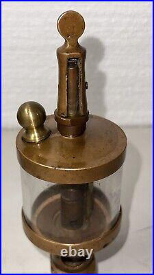 WH WILKINSON XW1 Brass OILER Hit Miss Engine Antique Steampunk