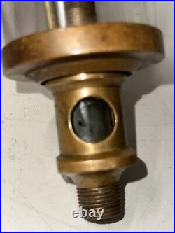 WH WILKINSON XW1 Brass OILER Hit Miss Engine Antique Steampunk