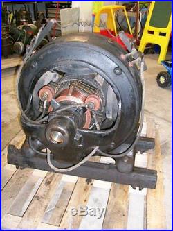 WILLEY ELECTRIC DYNAMO 11.5KW 125 VOLTS JAS CLARK JR. & CO Hit Miss Gas Engine