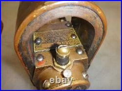 WIZARD Model 2S MAGNETO Serial No. 135908 Hit and Miss Gas Engine BRASS BODY HOT