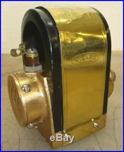 WIZARD Model 2S MAGNETO Serial No. 215756 Hit and Miss Gas Engine ALL BRASS BODY
