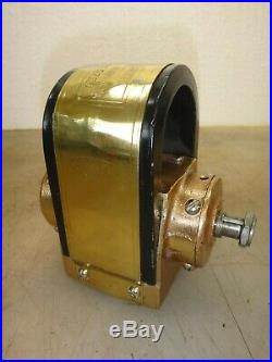 WIZARD Model 2S MAGNETO Serial No. 215756 Hit and Miss Gas Engine ALL BRASS BODY