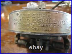 Webster Tri Polar Oscillator Magneto Hit & Miss Flywheel Gas Engine TYPE M-1