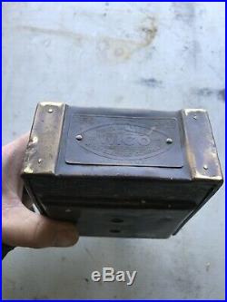 Wico EK Antique Hit And Miss Gas Engine High Tension Magneto Brass Case