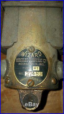 Wizard gas engine generator auto sparker dyno type B1 hit & miss